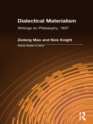 cover image of Dialectical Materialism
